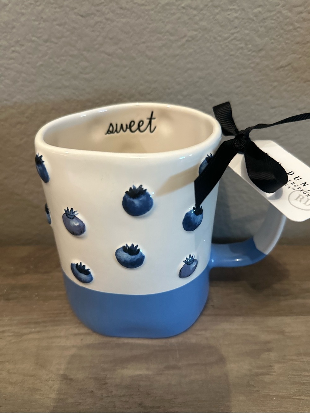Rae Dunn Sweet Blueberry Mug